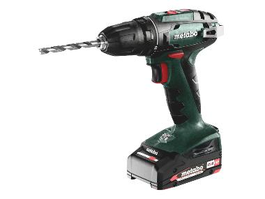 METABO Perceuse-visseuse sans fil « BS 18 », avec 2 batteries et chargeur.