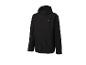 Zwarte softshell jas met capuchon en rits