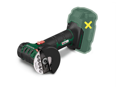 Meuleuse d’angle sans fil  20 V PARKSIDE® PWSAM20