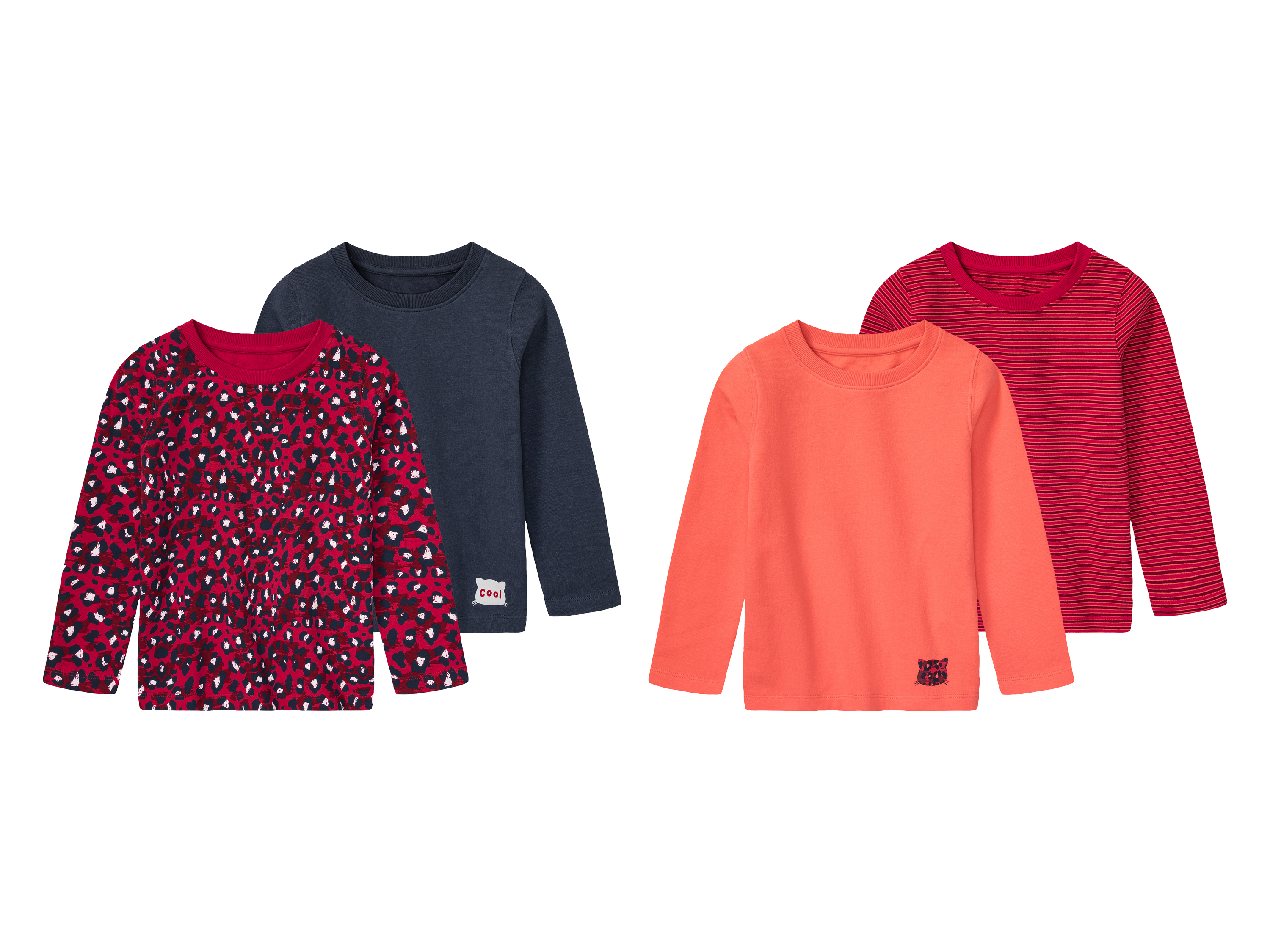 Set van 2 thermische shirts met lange mouwen lupilu®