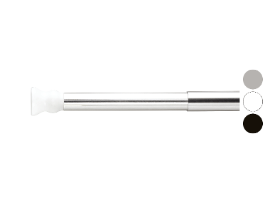 Ridder Tringle à rideau de douche télescopique, 110-185 cm