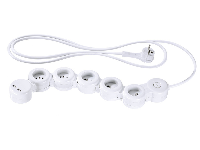 Ga naar volledige schermweergave: SILVERCREST® Flexibele stekkerdoos met USB-poorten - afbeelding 3