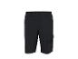 Short de travail noir avec plusieurs poches et une taille élastique.