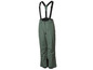 Groene ski-broek met bretels