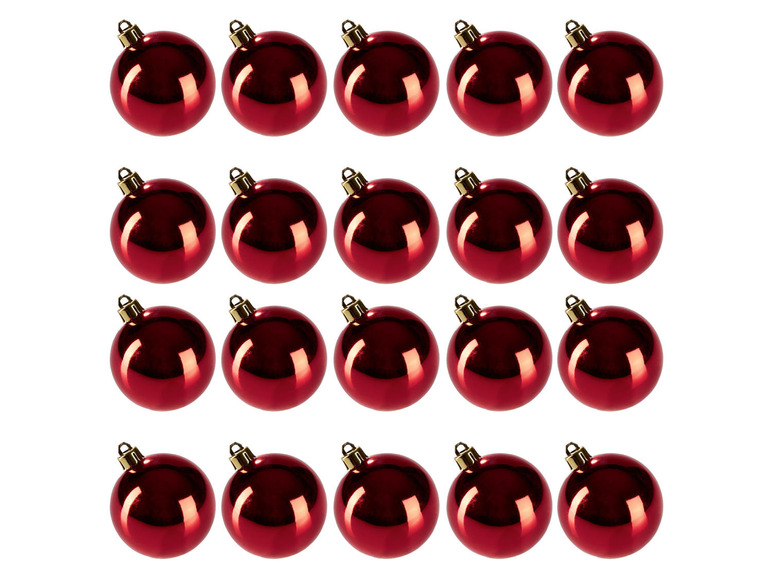 Ga naar volledige schermweergave: LIVARNO home Kerstballen, set van 20 - afbeelding 13