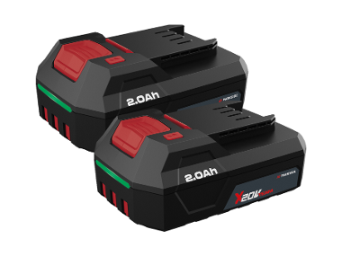 Set de 2 batteries 20 V, 2 Ah PARKSIDE® PAP20