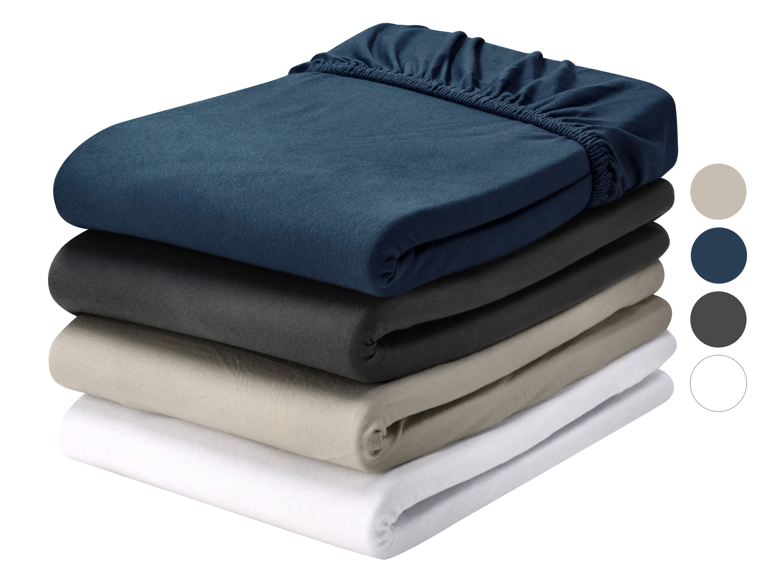 Jersey hoeslaken 90-100 x 200 cm LIVARNO®