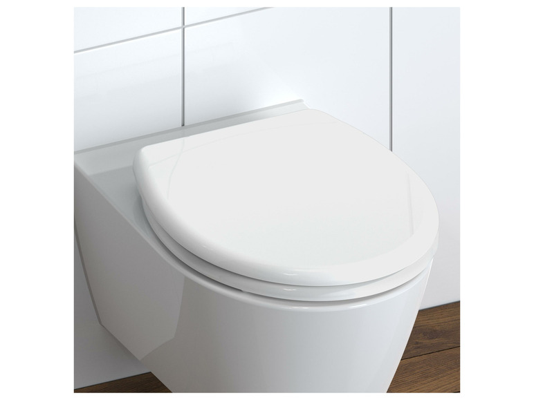Ga naar volledige schermweergave: Schütte WC zitting duroplast, met soft-close-mechanisme - afbeelding 3