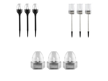 Lampe solaire à LED LIVARNO home, 3 pièces