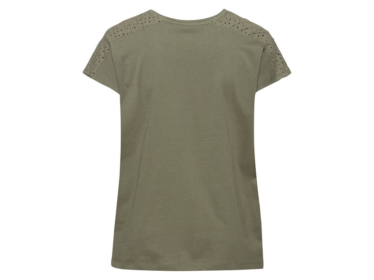 Ga naar volledige schermweergave: esmara® Katoenen t-shirt met ronde hals - afbeelding 4