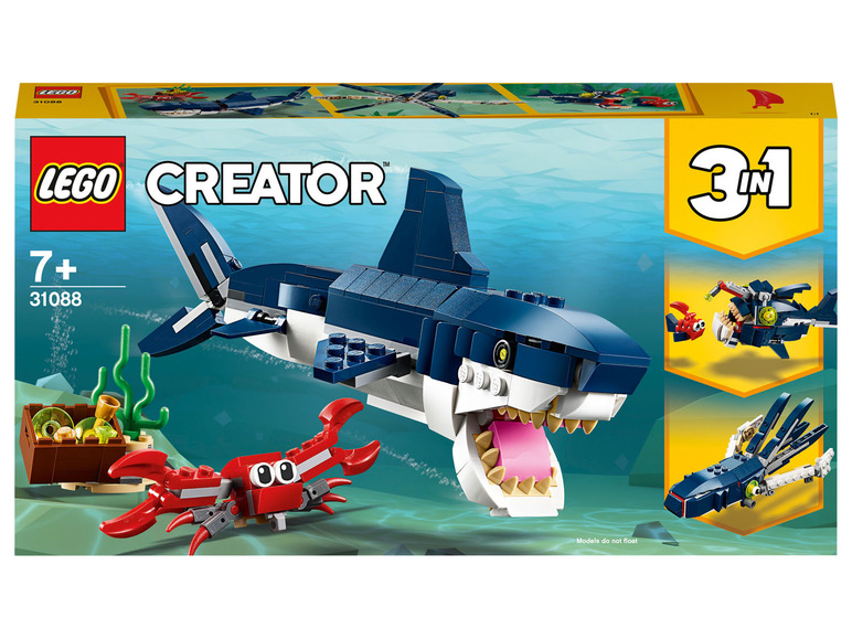 Ga naar volledige schermweergave: LEGO® Creator »Bewoners van de diepzee« (31088) - afbeelding 1