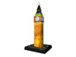 Un puzzle Big Ben éclairé, un modèle 3D de la tour emblématique de Londres.
