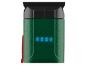 Batterie verte avec indicateur de charge bleu