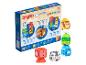 Geomag Magicube Magic Stacking Safari speelgoed met magnetische dierenblokken.