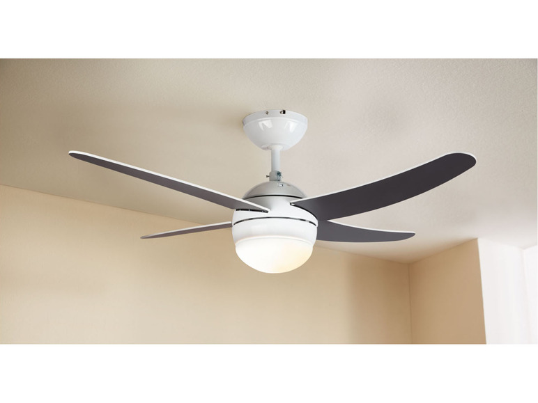 Ga naar volledige schermweergave: LIVARNO home Plafondventilator, met ledlamp, aanpasbare vleugelzijden - afbeelding 2