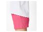 T-shirt blanc et short rose pour femme