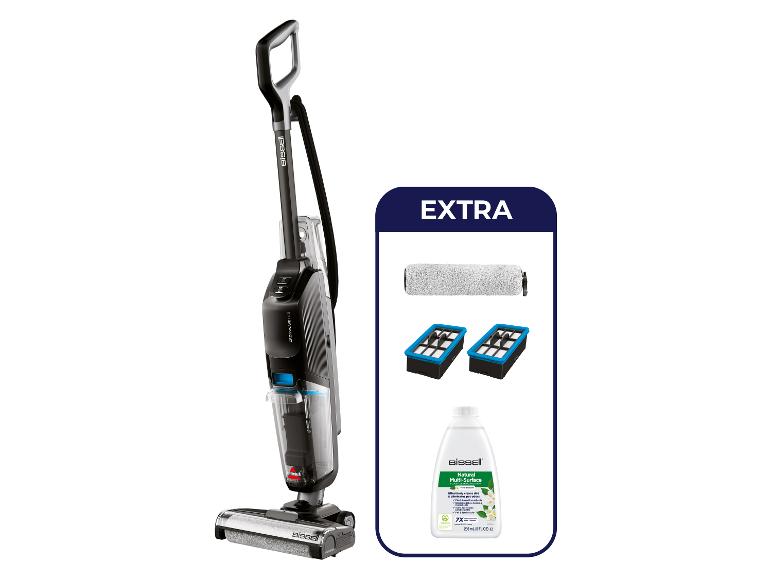 Aspirateur Bissell Crosswave HF2 avec accessoires supplémentaires.