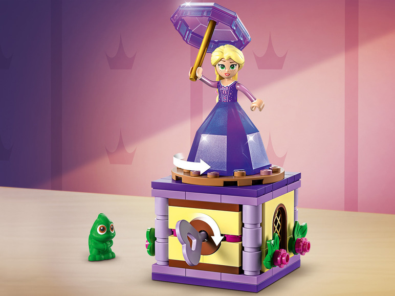 Ga naar volledige schermweergave: LEGO® Disney Princess™ Draaiende Rapunzel (43214) - afbeelding 3