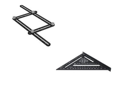 PARKSIDE® Règle multi-angles ou équerre de charpentier