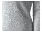 Texture argentée et duveteuse avec des fils brillants