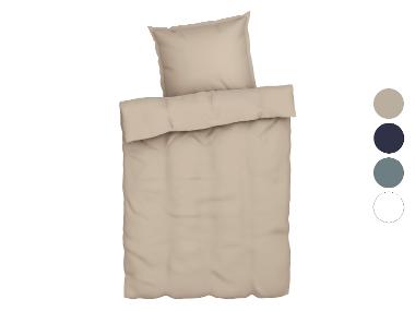 LIVARNO HOME Housse de couette en satin de lyocell, 140 x 200 cm