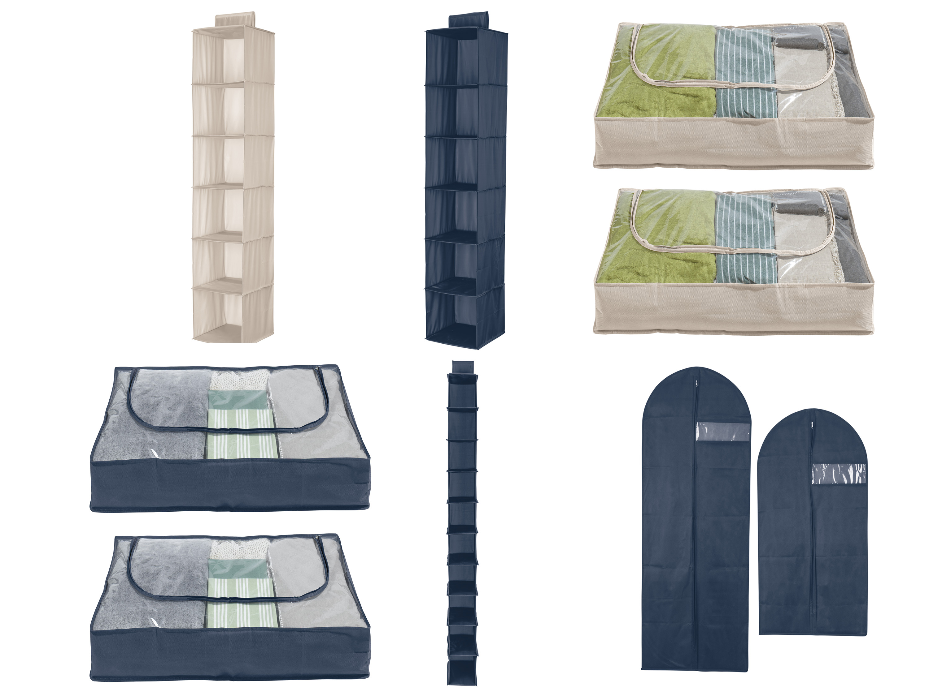 Organizer voor textiel en schoenen W5