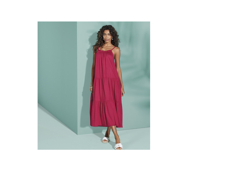 Ga naar volledige schermweergave: esmara® Midi-jurk met kreukeleffect - afbeelding 7