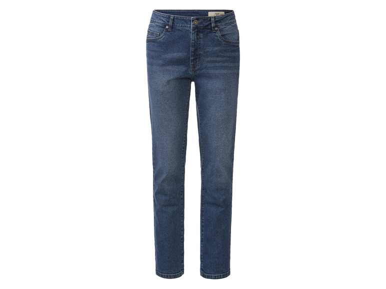 Ga naar volledige schermweergave: LIVERGY® Slim fit jeans van een katoenmix - afbeelding 2
