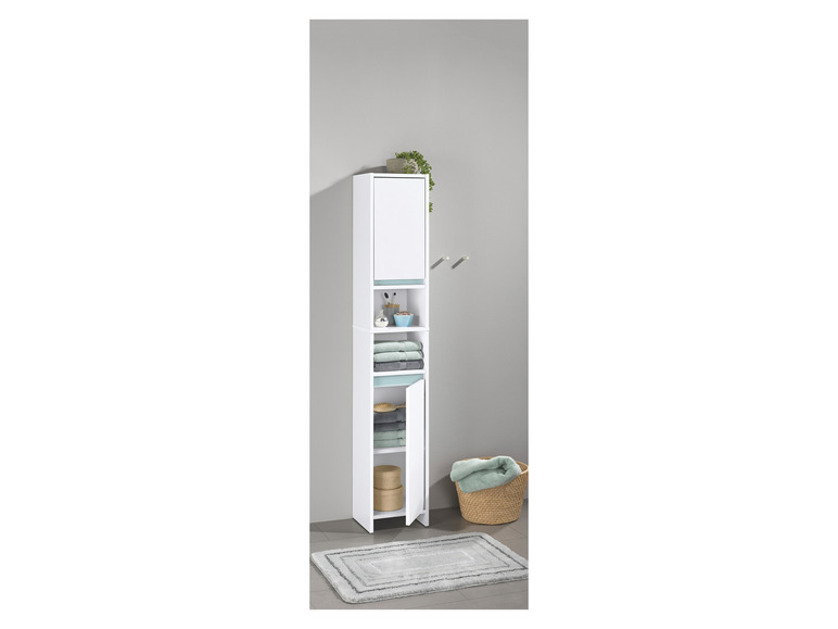 Ga naar volledige schermweergave: LIVARNO home Hoge badkamerkast, 32 x 180 x 28 cm - afbeelding 2