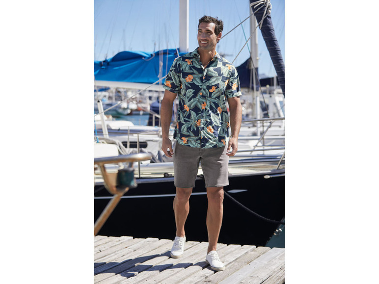 Ga naar volledige schermweergave: LIVERGY® Comfortabele bermuda in denimlook - afbeelding 3