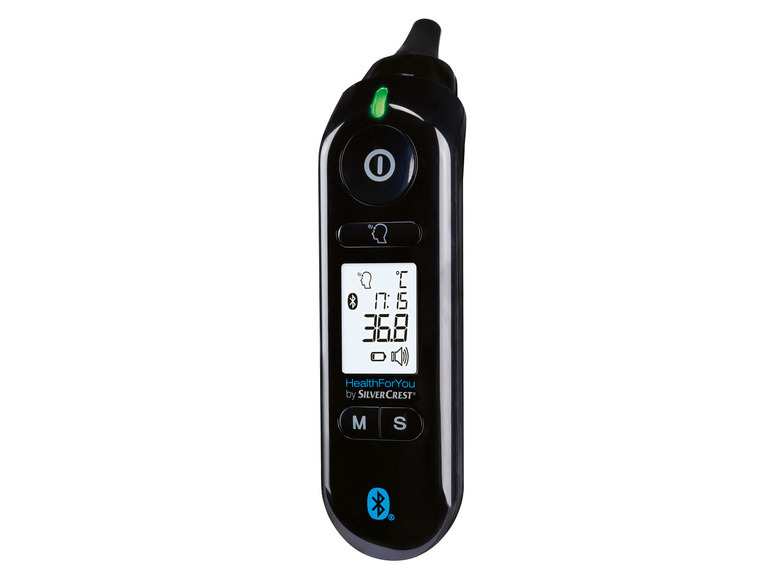 Ga naar volledige schermweergave: SILVERCREST® PERSONAL CARE Multifunctionele thermometer, met Bluetooth®, met app - afbeelding 4