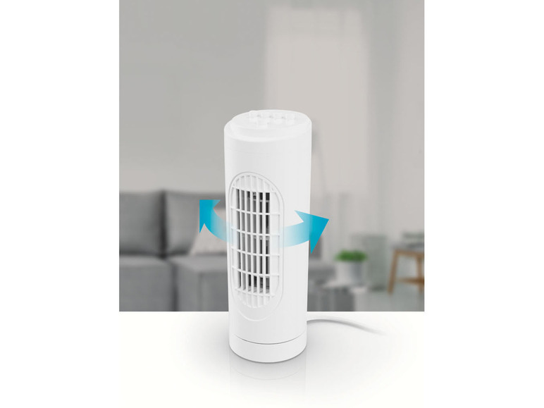 Ga naar volledige schermweergave: SILVERCREST® Mini torenventilator, 3 snelheden, 30 W - afbeelding 10