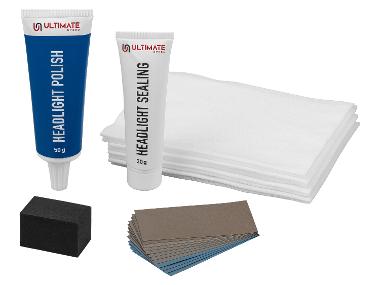 ULTIMATE SPEED® Kit de rénovation de phares, 19 pièces