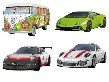 Puzzle 3D – Véhicule – Porsche 911 GT3 – Jardin d'enfants
