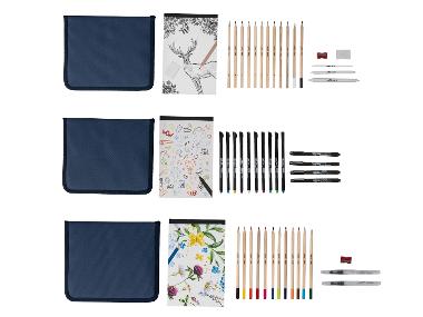 CRELANDO® Étui d'artiste Boîte d'artiste Coffret d'artiste Mallette d'artiste