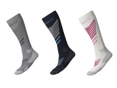 CRIVIT Unisex Premium-Skifunctionele kousen, 1 paar.