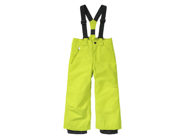 Pantalon de ski vert avec bretelles pour enfants