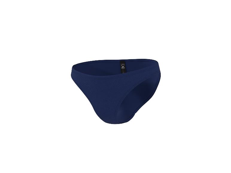 Slip de bain côtelé bleu foncé pour homme
