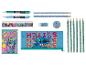 Ensemble scolaire Stitch : stylos, crayons, taille-crayon, étui.