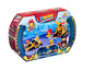 Jouets T-Racers Turbo Crane Challenge avec des voitures et une grue.