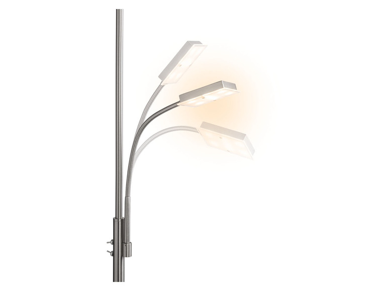 Ga naar volledige schermweergave: LIVARNO home Ledstaanlamp, met leeslampje, hoogte 180 cm - afbeelding 26