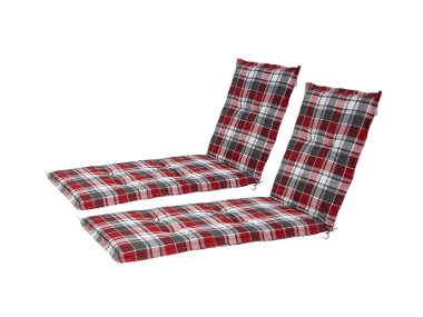 Ensemble de 2 coussins pour chaise longue LIVARNO home Valencia/Miami (190 x 60)