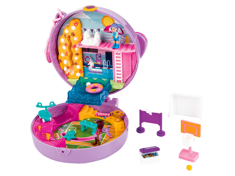 Aller en mode plein écran MATTEL Mallette de jeu Polly Pocket World - Photo 3