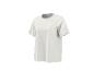 T-shirt blanc à manches courtes et col rond