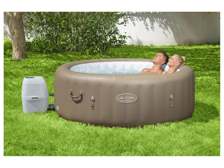 Aller en mode plein écran Bestway Whirlpool gonflable LAY-Z SPA Palm Springs, pour 6 personnes, Ø 196 x 71 cm - Photo 4