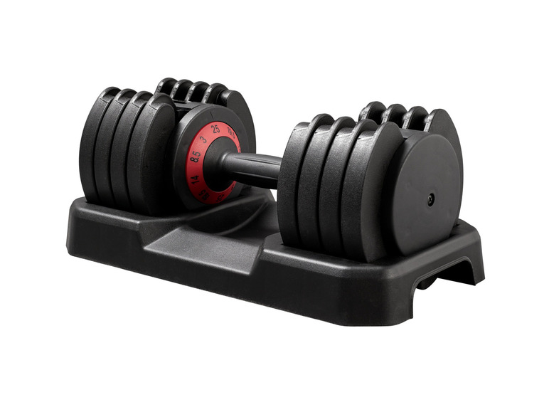Ga naar volledige schermweergave: Set korte halters, verstelbaar, 25 kg CRIVIT - afbeelding 1