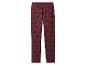Pantalon de pyjama marron avec des nœuds noirs de Minnie Mouse et l'imprimé « MM ».