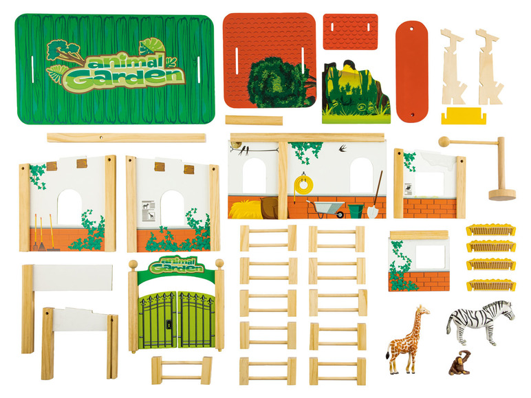 Ga naar volledige schermweergave: Playtive Houten zoo - afbeelding 9