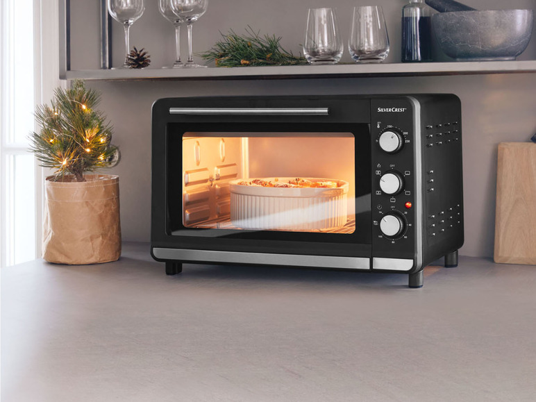 Aller en mode plein écran SILVERCREST® Combiné four/gril, 1 500 W, capacité 30 L - Photo 2