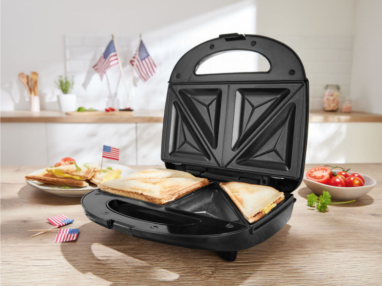 Ga naar volledige schermweergave: SILVERCREST® Sandwichmaker, 700 W - afbeelding 7